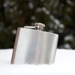 Merkloos Premium RVS Heupfles Met Schroefdop - 200 Ml - 12x9cm -Merkloos Winkel 1200x1200 1183