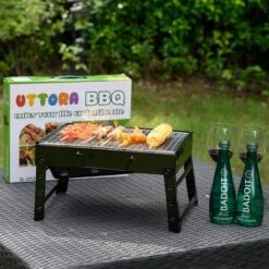 Merkloos Decopatent® Portable Houtskool BBQ - Barbecue - Inklapbaar - Barbecue Houtskool - Tafel Grill - Camping - Strand - Festival - Park 20 Merkloos Decopatent® Portable Houtskool BBQ - Barbecue - Inklapbaar - Barbecue Houtskool - Tafel Grill - Camping - Strand - Festival - Park -Merkloos Winkel 1200x1200 160