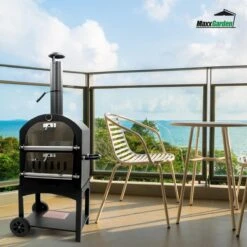 MaxxGarden Pizza Oven - Smoker Barbecue Op Hout, Houtskool Of Pellets - 45 X 65 X 158cm -Merkloos Winkel 1200x1200 182