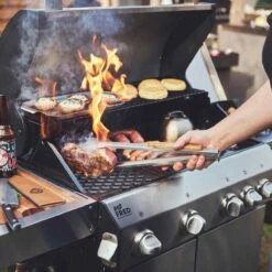 Burnhard Gas BBQ Big FRED Deluxe - 4 Branders - Incl. Keramische Infraroodbrander & Afdekhoes - Deluxe 25 Burnhard Gas BBQ Big FRED Deluxe - 4 Branders - Incl. Keramische Infraroodbrander & Afdekhoes - Deluxe -Merkloos Winkel 1200x1200 222