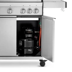 Burnhard Gas BBQ Big FRED Deluxe - 4 Branders - Incl. Keramische Infraroodbrander & Afdekhoes - Deluxe 27 Burnhard Gas BBQ Big FRED Deluxe - 4 Branders - Incl. Keramische Infraroodbrander & Afdekhoes - Deluxe -Merkloos Winkel 1200x1200 223