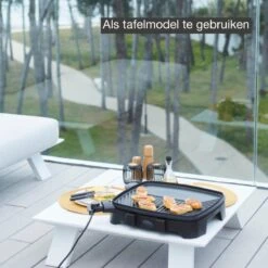 Barbecook Alexia - Elektrische Bbq - Afneembare Grill - Zijtafels - Wielen - 84x55x97cm -Merkloos Winkel 1200x1200 251