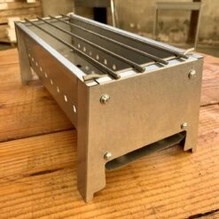 Spiedini Saté-bbq Bali 40 Mini - Kleine, Smalle Houtskoolbarbecue Met Horizontaal Rooster Voor Sate Of Andere Spiesjes - 40 Cm Lang, 11 Cm Breed, 14 Cm Hoog - Ideaal Voor Tuin- Of Open Haard, Of Balkon - Materiaal: Gealuminiseerd Ijzer -Merkloos Winkel 1200x1200 26