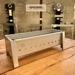 Spiedini Saté-bbq Bali 40 Mini - Kleine, Smalle Houtskoolbarbecue Met Horizontaal Rooster Voor Sate Of Andere Spiesjes - 40 Cm Lang, 11 Cm Breed, 14 Cm Hoog - Ideaal Voor Tuin- Of Open Haard, Of Balkon - Materiaal: Gealuminiseerd Ijzer -Merkloos Winkel 1200x1200 28