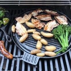 Chefs Cuisine Gietijzeren Grillpan - Grillpan Gietijzer - Gietijzer Bbq Grillpan - Gietijzeren Grillplaat - Pizzasteen - Plancha Gietijzer - Gietijzeren Bakplaat - Rond 36 Cm - Dubbelzijdig 8 Chefs Cuisine Gietijzeren Grillpan - Grillpan Gietijzer - Gietijzer Bbq Grillpan - Gietijzeren Grillplaat - Pizzasteen - Plancha Gietijzer - Gietijzeren Bakplaat - Rond 36 Cm - Dubbelzijdig -Merkloos Winkel 1200x1200 291