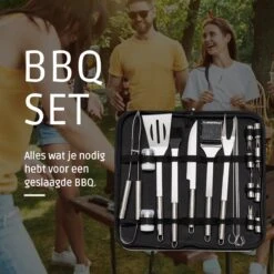 Bbq Accesoires – Bbq Gereedschap – Bbq Set – 22 Delig – RVS -Merkloos Winkel 1200x1200 334