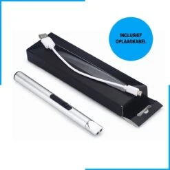Aansteker Elektrisch - Plasma Aansteker - Aansteker Voor Kaarsen - Oplaadbaar Met USB Kabel - Windproof - SEVEND® -Merkloos Winkel 1200x1200 364