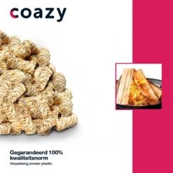 Aanmaakkrullen Voor BBQ Of Kachel | 3kg ECO FSC Gecertificeerd Aanmaakhout Barbecue - Biologisch En Duurzaam Aanmaakwokkels - Houtwol Wokkels - Barbeque Aansteker - Aanmaakblokjes - Accessoires - Ongeveer 240 Krullen -Merkloos Winkel 1200x1200 418