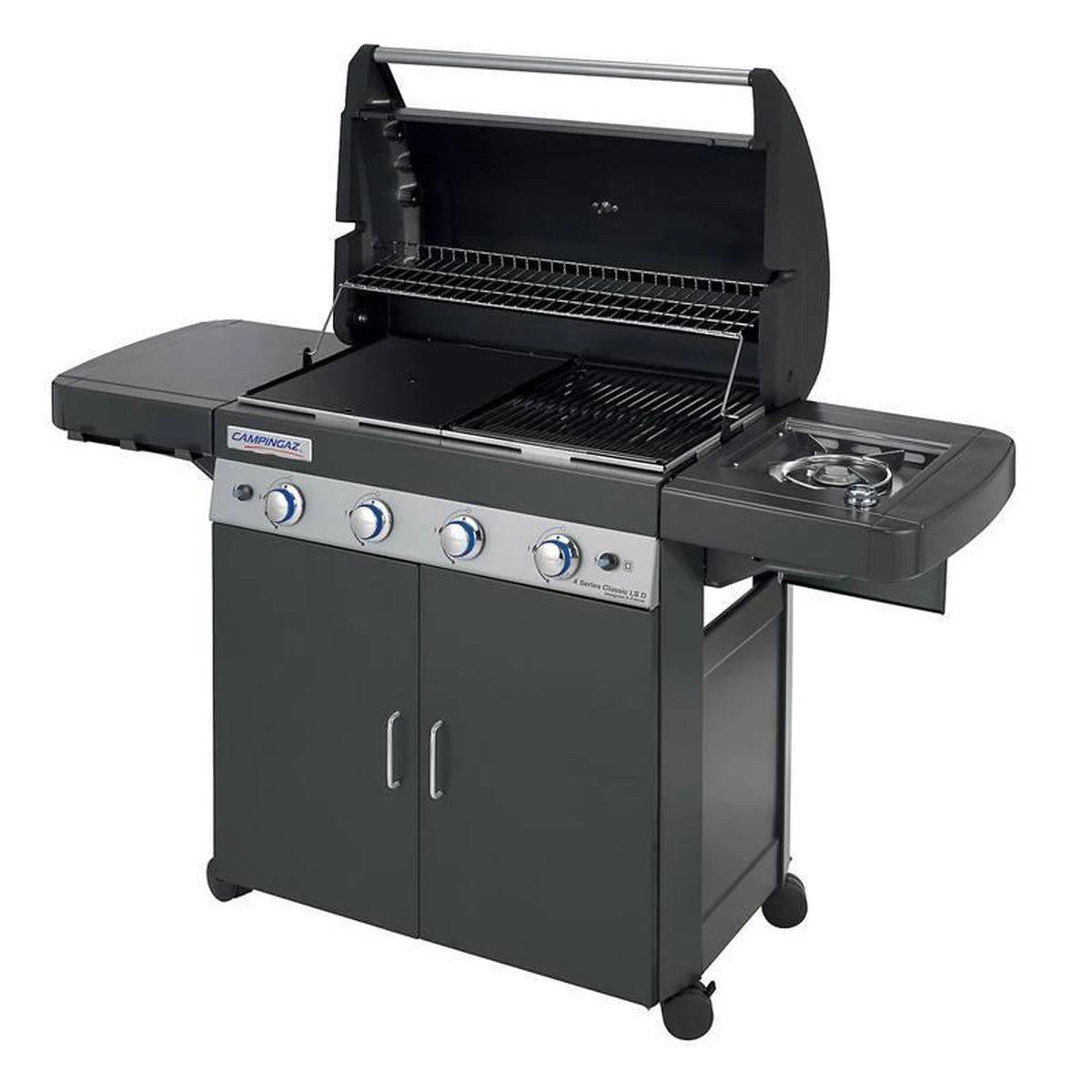 Campingaz 4 Series Classic LS Gasbarbecue - 4 Branders - Zwart - BBQ 4 Campingaz 4 Series Classic LS Gasbarbecue - 4 Branders - Zwart - BBQ - Afbeelding 2