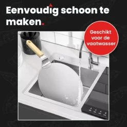 GrillX Pizzaschep Met Pizzasnijder - 30cm - In Luxe Doos - Pizzaspatel Voor BBQ & Oven - BBQ Accesoires Gereedschap 12 GrillX Pizzaschep Met Pizzasnijder - 30cm - In Luxe Doos - Pizzaspatel Voor BBQ & Oven - BBQ Accesoires Gereedschap -Merkloos Winkel 1200x1200 440