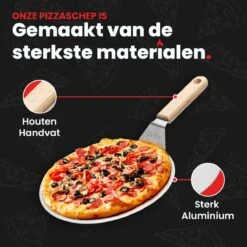 GrillX Pizzaschep Met Pizzasnijder - 30cm - In Luxe Doos - Pizzaspatel Voor BBQ & Oven - BBQ Accesoires Gereedschap 13 GrillX Pizzaschep Met Pizzasnijder - 30cm - In Luxe Doos - Pizzaspatel Voor BBQ & Oven - BBQ Accesoires Gereedschap -Merkloos Winkel 1200x1200 441