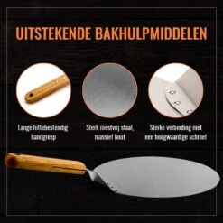 Inpro Pizzaschep RVS - Rond - Voor BBQ En Oven - Pizzaspatel - Taartschep - Houten Handvat - BBQ Gereedschap - Keukengerei - 30 Cm Diameter - Spatel 23 Inpro Pizzaschep RVS - Rond - Voor BBQ En Oven - Pizzaspatel - Taartschep - Houten Handvat - BBQ Gereedschap - Keukengerei - 30 Cm Diameter - Spatel -Merkloos Winkel 1200x1200 456