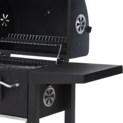 Vaggan Luxe Houtskool Barbecue - Grilloppervlak (LxB) 44 X 32 Cm - Staal - Matzwart -Merkloos Winkel 1200x1200 47