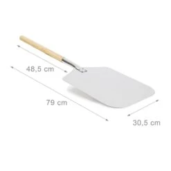 Relaxdays Pizzaschep - Vierkant - Metaal -Merkloos Winkel 1200x1200 471