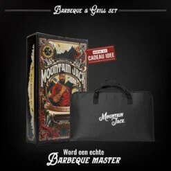 Mountain Jack® 40-Delige Luxe BBQ Grill Accessoires Set In Roestvrij Staal – Barbecue Gereedschap – Tangenset, Vlees Thermometer, Vleestang, Borstel, Spiezen, Vleesmes, Vleesvork -Merkloos Winkel 1200x1200 499