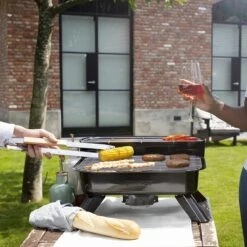 Princess 112252 Hybride Barbecue – Elektrische BBQ - Tafelmodel - 2000W - 44x 29cm - Gebruik Elektrisch Of Met Kolen -Merkloos Winkel 1200x1200 5