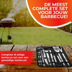 GrillX Barbecue Gereedschap Set - 19-delig - Inclusief Luxe Draagtas - BBQ Accesoires - Gereedschapset -Merkloos Winkel 1200x1200 506
