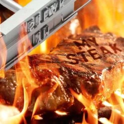 Merkloos BBQ Branding Iron - Barbecuegereedschapset - Bbq Accessoires - Bbq Brandijzer -Merkloos Winkel 1200x1200 517