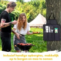 BBQ Accesoires Set Gereedschap Tang Borstel Barbecue Kookgerei - 10 Delig 13 BBQ Accesoires Set Gereedschap Tang Borstel Barbecue Kookgerei - 10 Delig -Merkloos Winkel 1200x1200 526