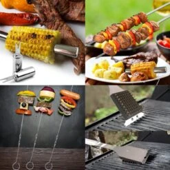 Saveur Royal® 35-delige Barbecue Gereedschapset In Roestvrij Staal - BBQ Grill Set Met Draagtas - Barbecuegerei-sets - Barbecue Accessoires Gereedschap - 35-delig -Merkloos Winkel 1200x1200 540