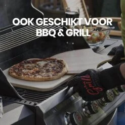 Buxibo 2in1 Pizzasteen - Voor BBQ & Oven - Inclusief Serveer Plank - Pizzabord/Pizzaplank - 30.5 X 38.1 X 1.4 Cm 18 Buxibo 2in1 Pizzasteen - Voor BBQ & Oven - Inclusief Serveer Plank - Pizzabord/Pizzaplank - 30.5 X 38.1 X 1.4 Cm -Merkloos Winkel 1200x1200 555