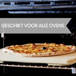 Buxibo 2in1 Pizzasteen - Voor BBQ & Oven - Inclusief Serveer Plank - Pizzabord/Pizzaplank - 30.5 X 38.1 X 1.4 Cm 19 Buxibo 2in1 Pizzasteen - Voor BBQ & Oven - Inclusief Serveer Plank - Pizzabord/Pizzaplank - 30.5 X 38.1 X 1.4 Cm -Merkloos Winkel 1200x1200 556