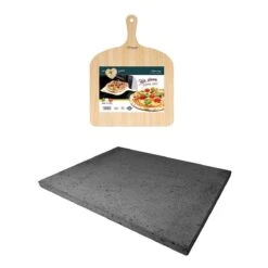ETNA Pizza Set - Grote Pizzasteen & GRATIS Pizzaschep - 30 Cm X 38 Cm - Echt Italiaanse Pizzasteen - Broodbaksteen - BBQ Pizzasteen - Gemaakt Van Lavasteen Uit De Etna - Non-stick - Eppicotispai 16 ETNA Pizza Set - Grote Pizzasteen & GRATIS Pizzaschep - 30 Cm X 38 Cm - Echt Italiaanse Pizzasteen - Broodbaksteen - BBQ Pizzasteen - Gemaakt Van Lavasteen Uit De Etna - Non-stick - Eppicotispai -Merkloos Winkel 1200x1200 585