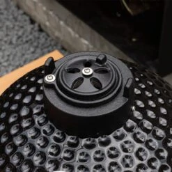 BluMill Kamado BBQ Egg - Kamado 13 Inch - Incl. Vlees Thermometer - Houtskoolbarbecues - Zwart - Ø 27cm -Merkloos Winkel 1200x1200 61