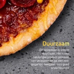 Pizzasteen BBQ Oven - Lava Van Vulkaan Etna - Barbecue Accesoires - Made In Italy - Broodbaksteen - 30x38x1.1 - VDN -Merkloos Winkel 1200x1200 620