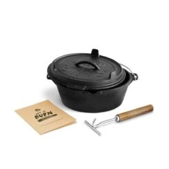 Burnhard Gietijzeren Dutch Oven - Little John 3,8 L -Merkloos Winkel 1200x1200 679