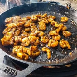 Valhal Outdoor Skillet / Plancha / Koekenpan - Gietijzer - Diameter 35cm, Twee Handvatten, VH35F -Merkloos Winkel 1200x1200 694