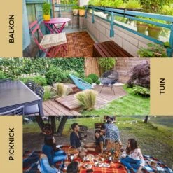 Ozocozy BBQ-ONE Houtskool Tafelbarbecue - Ø30 Cm- Zwart - Incl. Draagtas, Siliconen Bakkwast En RVS-Barbecuetang -Merkloos Winkel 1200x1200 70