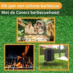 Ronde Waterdichte BBQ Hoes - Barbecue Accessoires - 57 Cm Diameter - 92 Cm Hoog -Merkloos Winkel 1200x1200 730