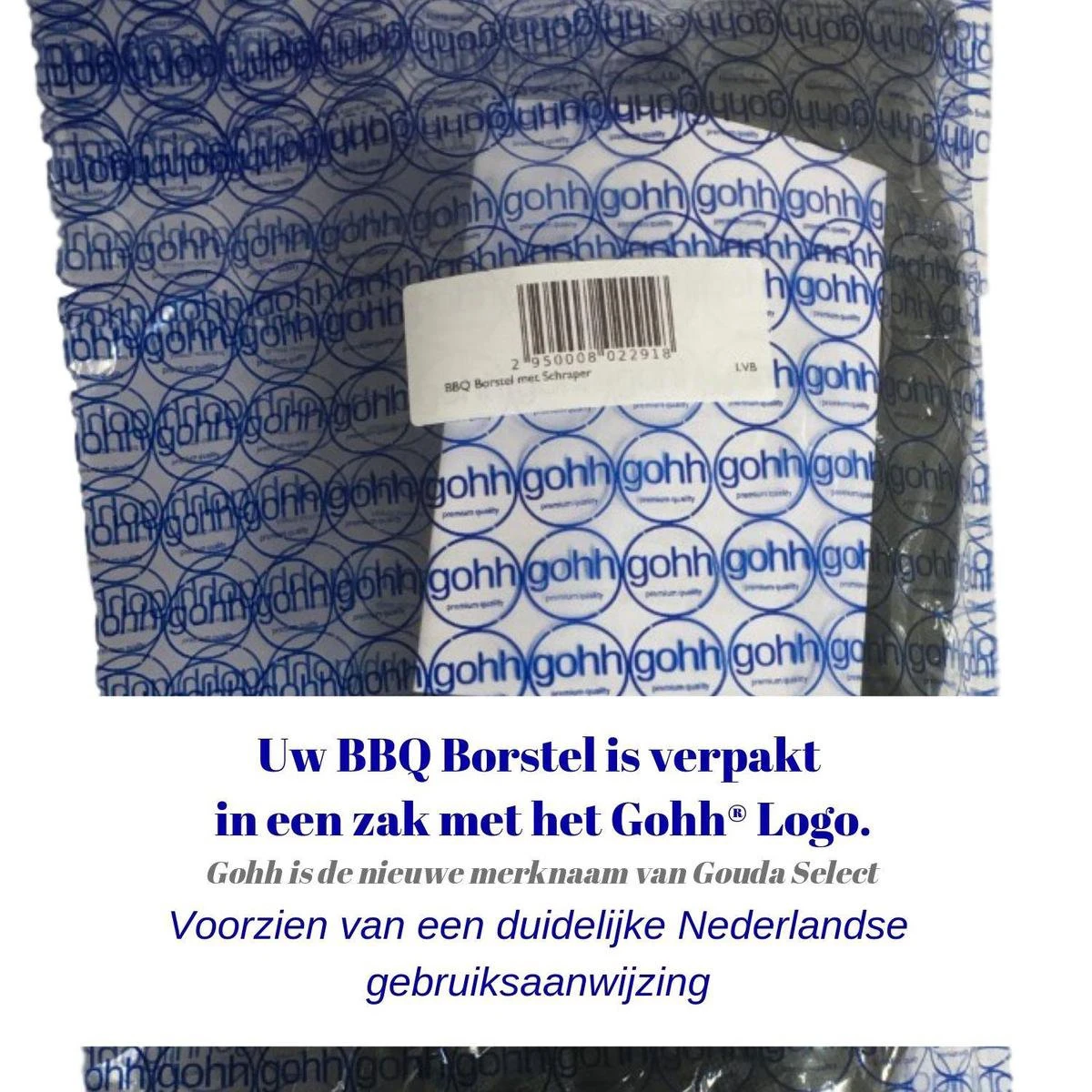 Gohh BBQ Borstel Met Schraper - Schoonmaakborstel - Barbecue Krabber Met Handige Bewaarzak 2 In 1 8 Gohh BBQ Borstel Met Schraper - Schoonmaakborstel - Barbecue Krabber Met Handige Bewaarzak 2 In 1 - Afbeelding 6