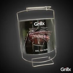 GrillX Sparerib Rek BBQ - Rib Rack Houder - Barbecue Spareribs Rek - BBQ Accesoires -Merkloos Winkel 1200x1200 756