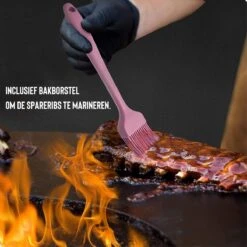 Rednas Sparerib Rek Bbq - Incl. Bakkwast - Bbq Rek - Bbq Accessoires - Rib Rack - Kiphouder - Bbq Gereedschap -Merkloos Winkel 1200x1200 757