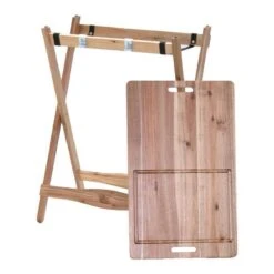 SenS-Line Inklapbare BBQ Bijzettafel - Acacia -Merkloos Winkel 1200x1200 777