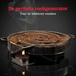 GrillX Cold Smoke Generator Met 1KG Kersen Rookmot - 6 Liter - Smokerbox - RVS Rookbox - Rookgenerator - Koud Roken - BBQ Accesoires -Merkloos Winkel 1200x1200 787