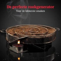 GrillX Cold Smoke Generator Met 1KG Appel Rookmot - 6 Liter - Smokerbox - RVS Rookbox - Rookgenerator - Koud Roken - BBQ Accesoires -Merkloos Winkel 1200x1200 795