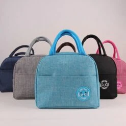 Koeltas - Lunchtas - Volwassenen En Kinderen - Compact & Handig: Zomer - Picknick -School - Lunch - Werk - Klassiek Grijs -Merkloos Winkel 1200x1200 838