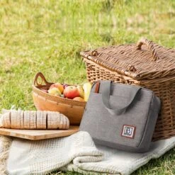 Brisby 4 Laags Geïsoleerde Koeltas - Lunchtas 4 Liter - Lichtgrijs -Merkloos Winkel 1200x1200 967