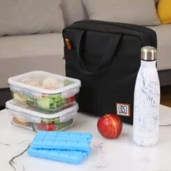 Brisby 4 Laags Geïsoleerde Koeltas - Lunchtas 7 Liter - Zwart -Merkloos Winkel 1200x1200 975