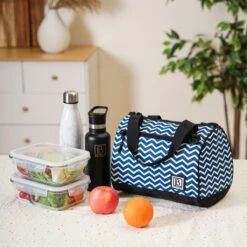 Brisby 4 Laags Geïsoleerde Koeltas - Lunchtas 10 Liter - Zigzag Blauw 15 Brisby 4 Laags Geïsoleerde Koeltas - Lunchtas 10 Liter - Zigzag Blauw -Merkloos Winkel 1200x1200 982