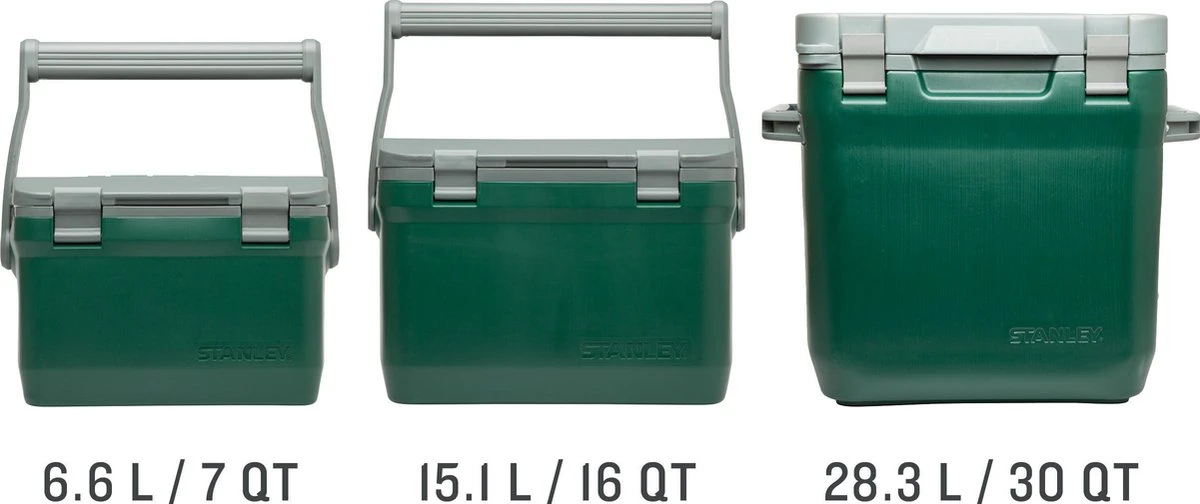 Stanley The Easy Carry Outdoor Cooler 6,6L - Koelbox - Green 6 Stanley The Easy Carry Outdoor Cooler 6,6L - Koelbox - Green - Afbeelding 4