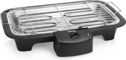 Tristar BQ-2813 Electrische Tafelbarbecue - Grilloppervlak (LxB) 38x22 Cm - 2000W - Zwart -Merkloos Winkel 1200x571