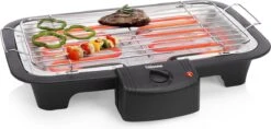 Tristar BQ-2813 Electrische Tafelbarbecue - Grilloppervlak (LxB) 38x22 Cm - 2000W - Zwart -Merkloos Winkel 1200x573