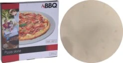 MaxxHome Pizzasteen - BBQ Steen - Pizzasteen Voor De Lekkerste Bereiding Van Een Pizza Op Jouw Barbecue Of In De Oven - Pizza Steen Rond - Medium (33 Cm) -Merkloos Winkel 1200x616