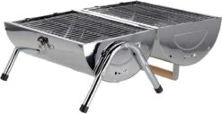 BBQ Collection Houtskoolbarbecue - Cilinder - Chroom 25 BBQ Collection Houtskoolbarbecue - Cilinder - Chroom -Merkloos Winkel 1200x619