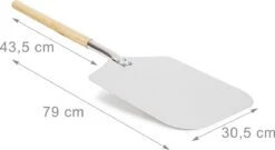 Relaxdays Pizzaschep - Vierkant - Metaal -Merkloos Winkel 1200x654