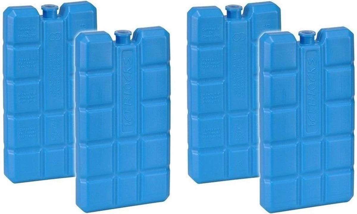 Merkloos Set Van 6x Blauwe Koelelementen 200 Gram 8 X 15 X 2 Cm - Koelblokken/koelelementen Voor Koeltas/koelbox 3 Merkloos Set Van 6x Blauwe Koelelementen 200 Gram 8 X 15 X 2 Cm - Koelblokken/koelelementen Voor Koeltas/koelbox